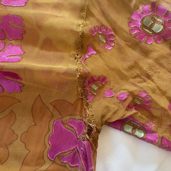 For Love and Lemons Barcelona Mini Dress Tunic szM*NEEDS REPAIR* - Picture 4 of 10